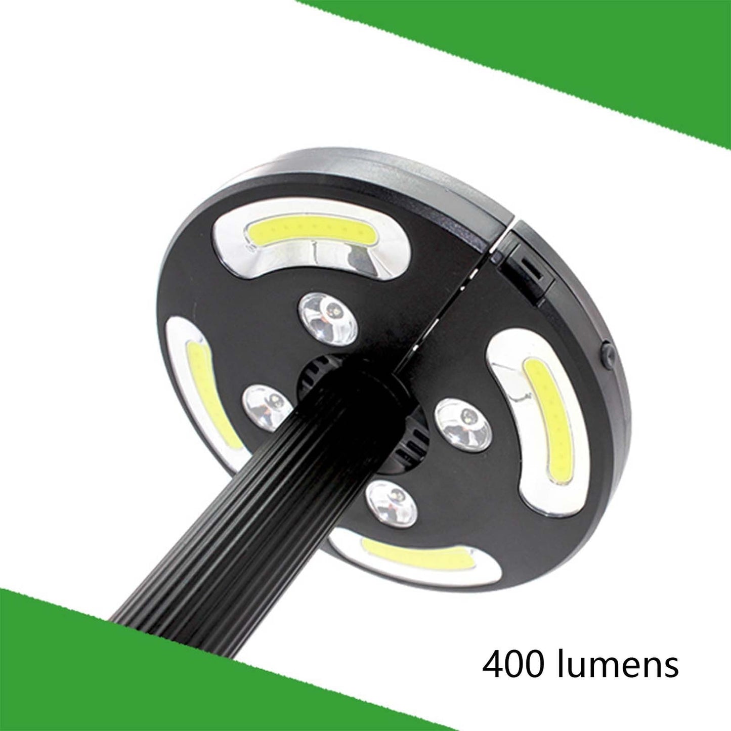 Viflosae Umbrella Outdoor Patio Solar LED Lights - Free Hanging COB+colorful LED Umbrella Light UV Protection Waterproof Patio Umbrella Lightning
