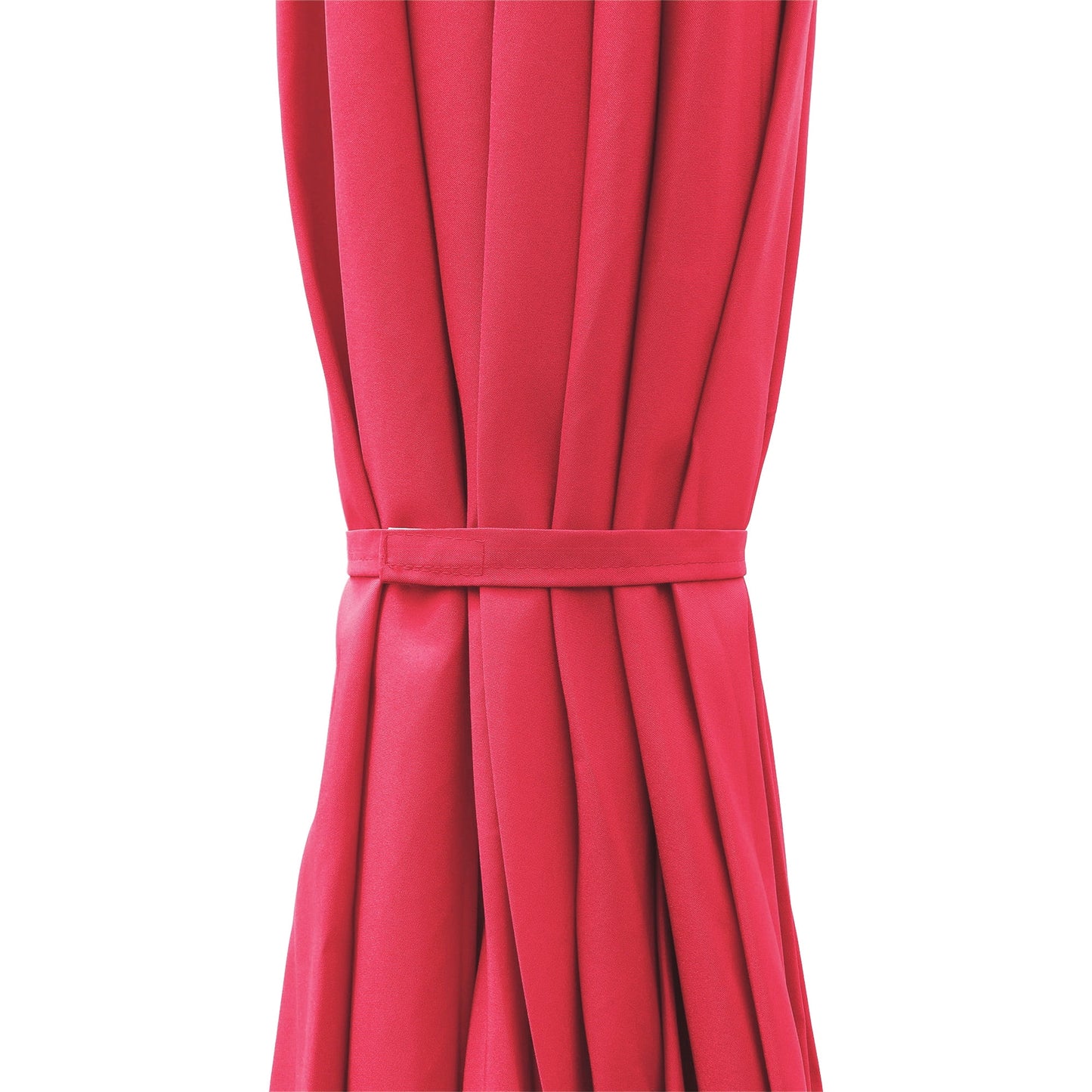 Abble 11' Red Octagon Market Patio Umbrellas, Weather-Resistant