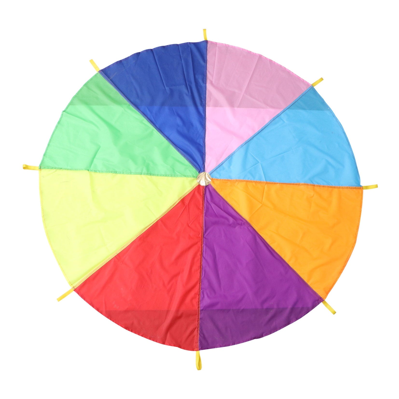 Masteelf Sturdy Rainbow Umbrella for Outdoor Use Waterproof Multi 12ft Diameter Great for Kids Play and