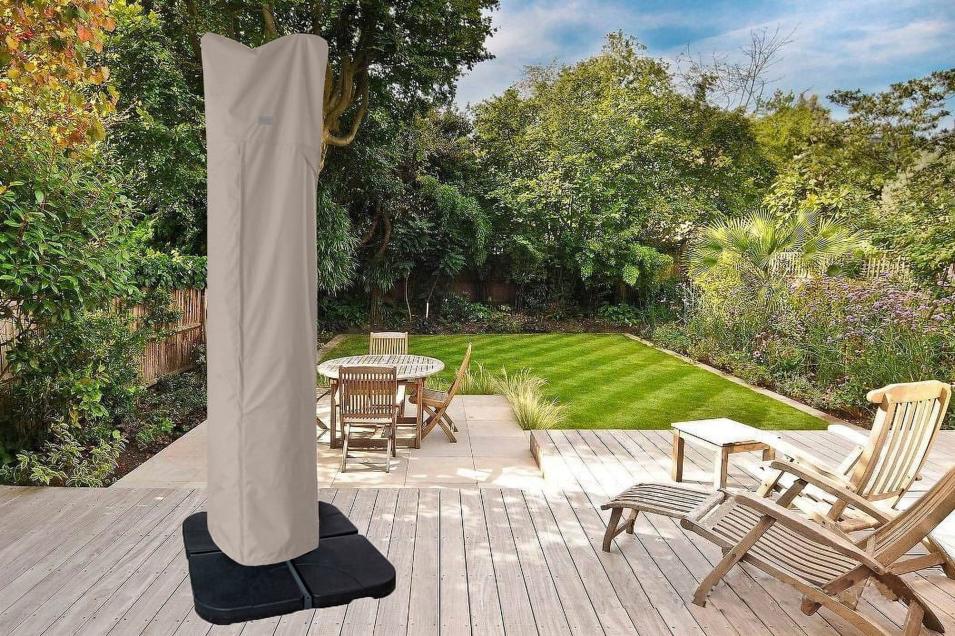 Garden Balsam Patio Umbrella Cover Fits 9' -13' Outdoor Cantilever or Offset Ones Fade Resistant