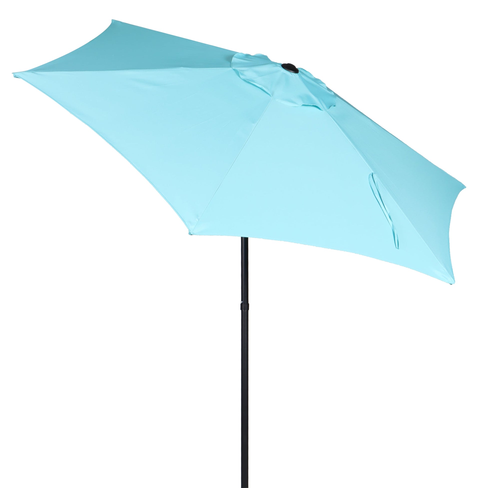 (2 pack) Mainstays 7.5' Aqua Push-up and Tilt Patio Umbrella