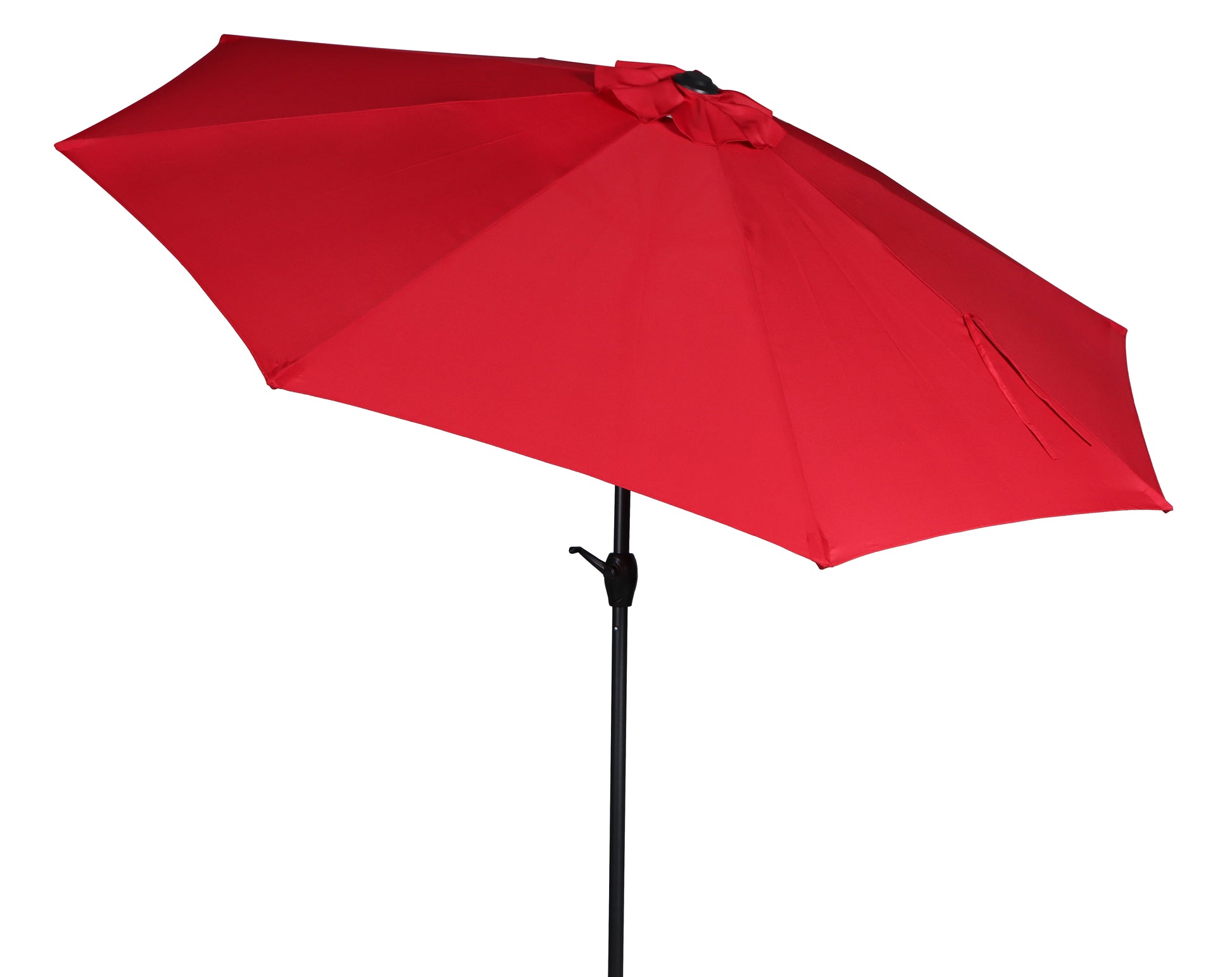 (2 pack) Mainstays 9' Red Crank Lift and 3 Position Tilt Patio Umbrella