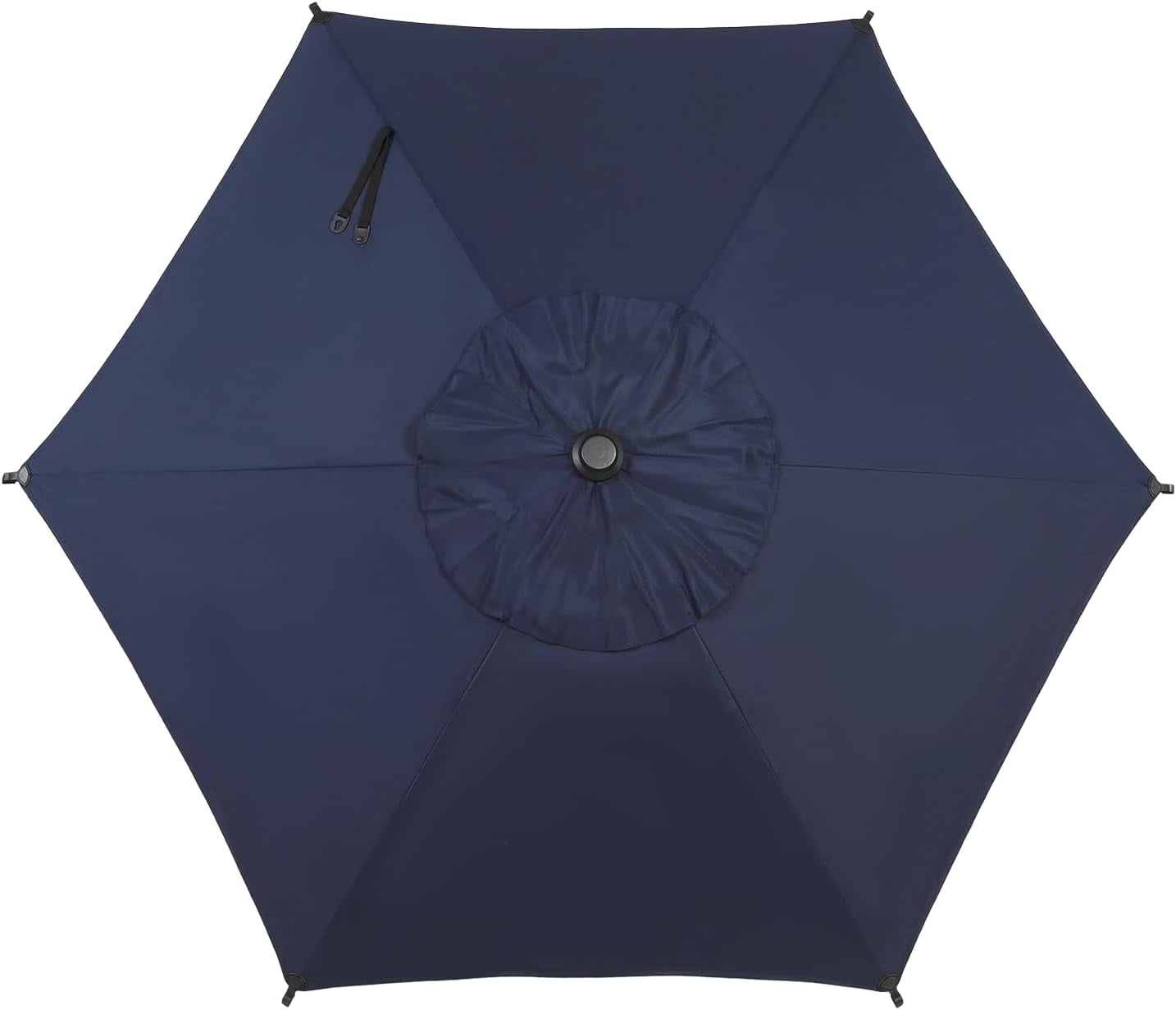Abba Patio 7.5ft Lyon Outdoor Patio Umbrella Cover Replacement w/ 6 Sturdy Ribs, Brown