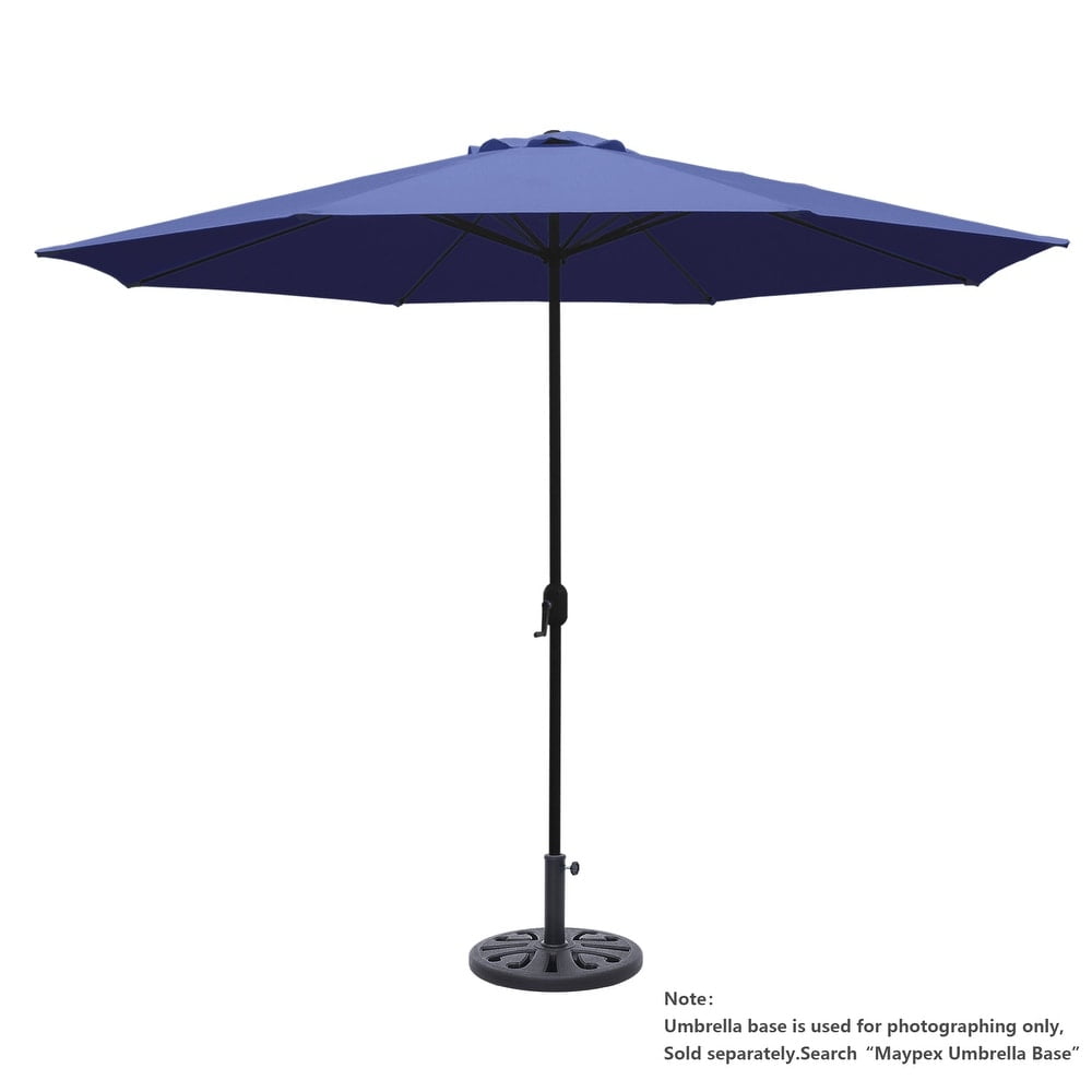 Abble 11' Red Octagon Market Patio Umbrellas, Weather-Resistant