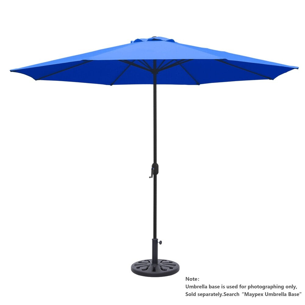 Abble 11' Red Octagon Market Patio Umbrellas, Weather-Resistant