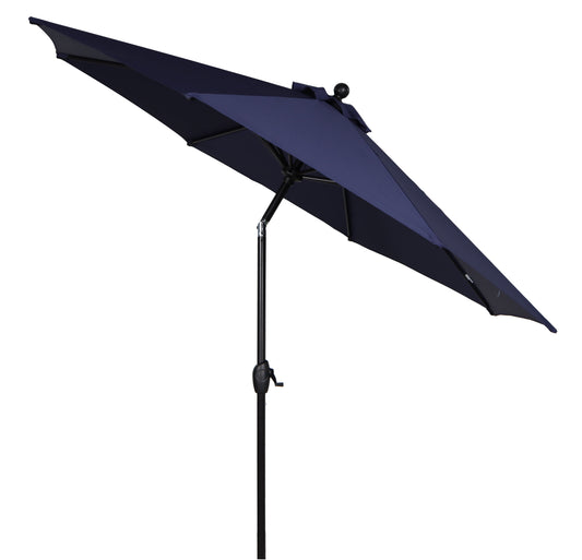 Better Homes & Gardens 9' Navy Patio Umbrella, Crank Lift and 3 Position Tilt