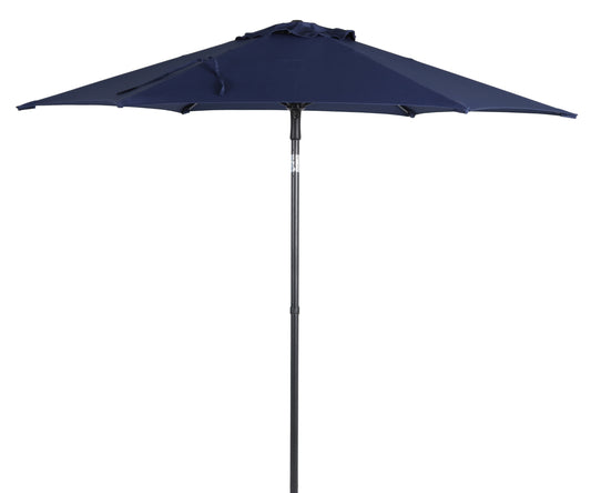 (2 pack) Mainstays 7.5' Navy Push-up and Tilt Market Patio Umbrella