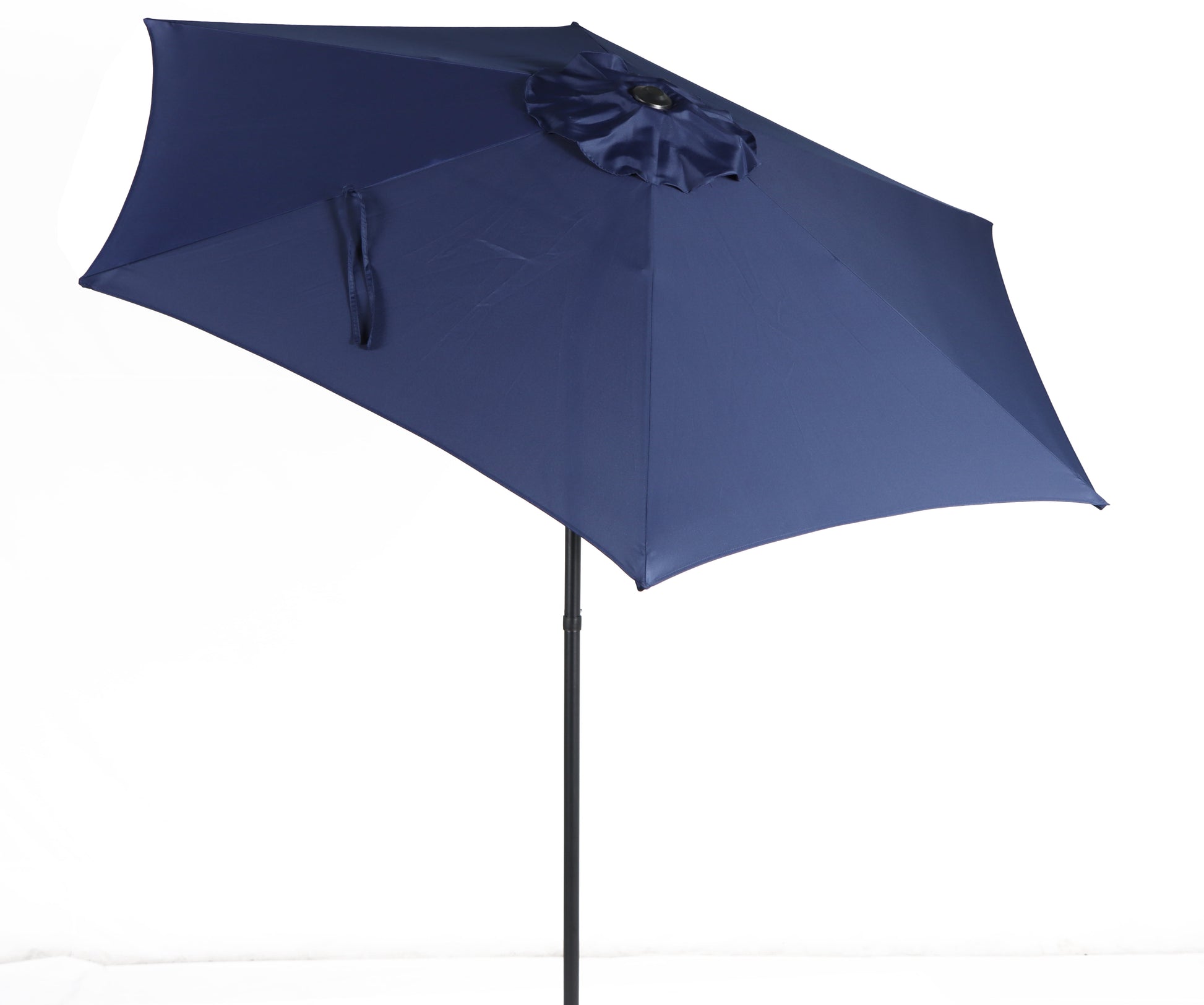 (2 pack) Mainstays 7.5' Navy Push-up and Tilt Market Patio Umbrella