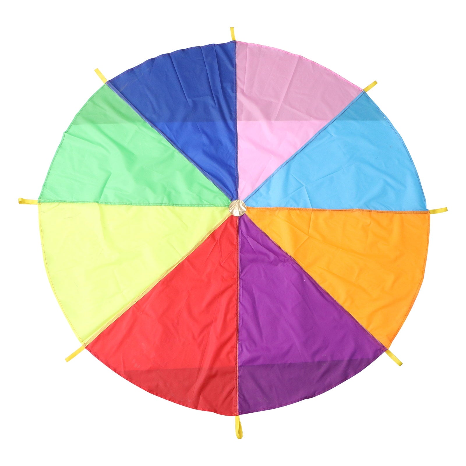 Masteelf Sturdy Rainbow Umbrella for Outdoor Use Waterproof Multi 12ft Diameter Great for Kids Play and
