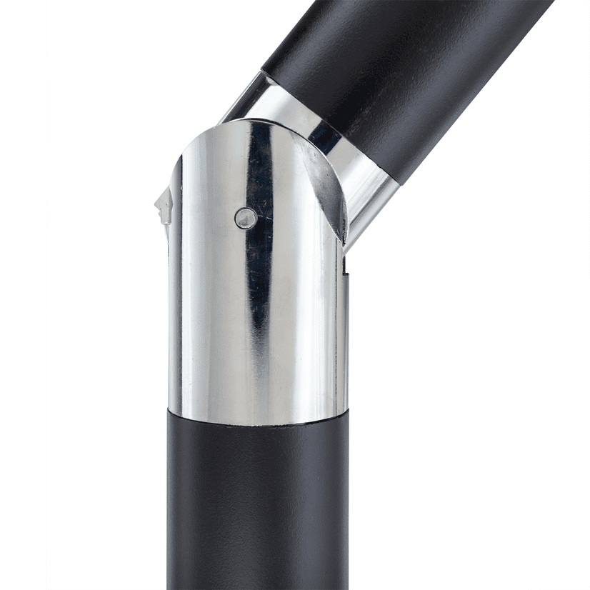Coolaroo Round Market Patio Umbrella,90% UV, 11', Smoke