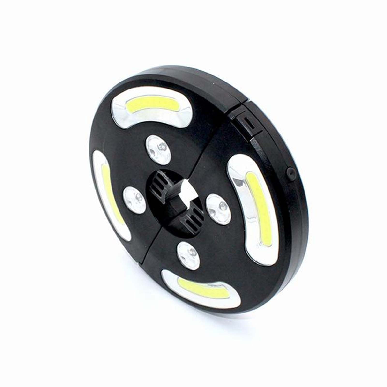Viflosae Umbrella Outdoor Patio Solar LED Lights - Free Hanging COB+colorful LED Umbrella Light UV Protection Waterproof Patio Umbrella Lightning